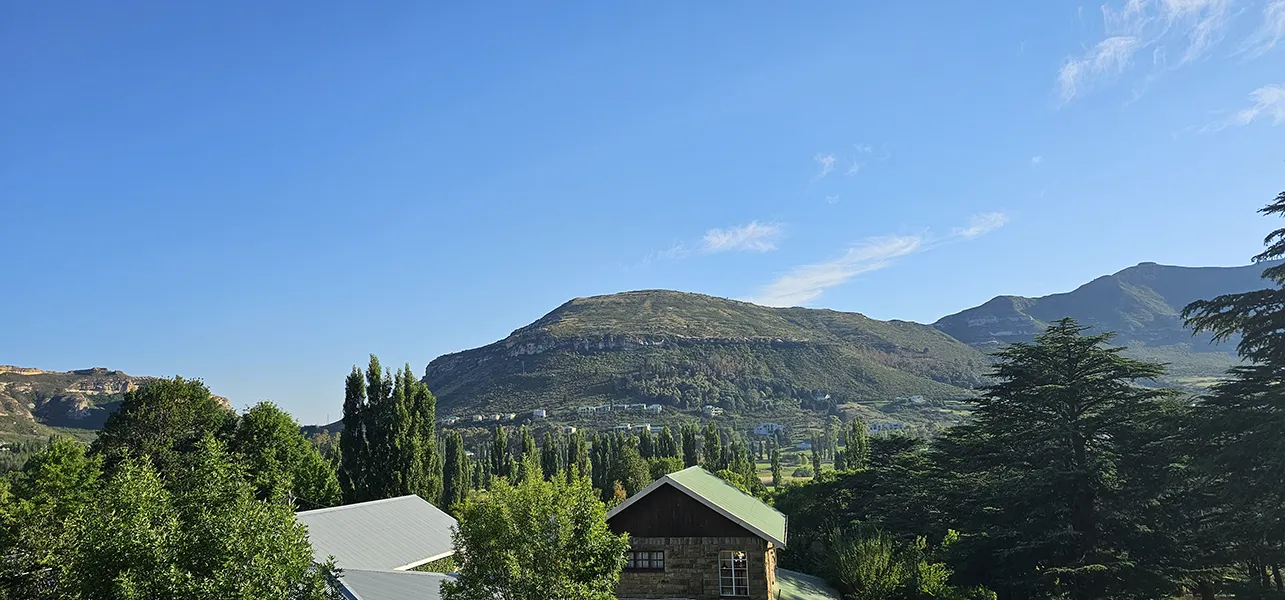 Vue de l'hôtel Clarens