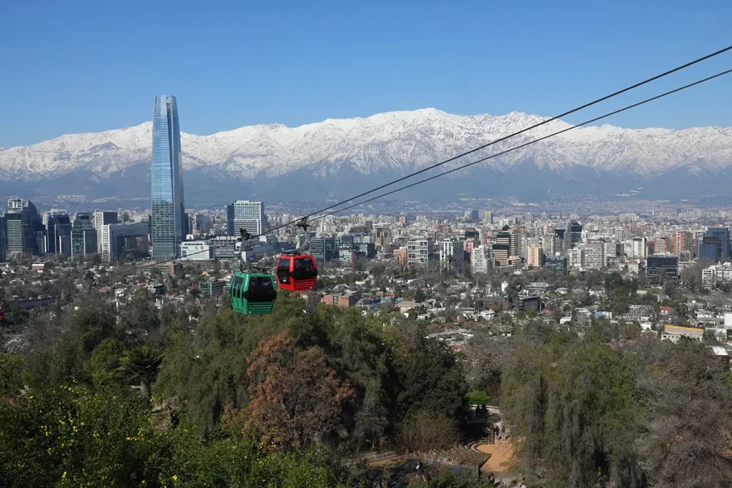 Vue depuis la Plaza Tupahue
